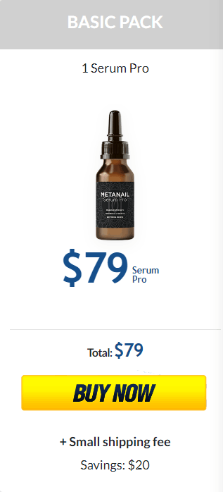 Metanail Serum Pro 1 Bottle