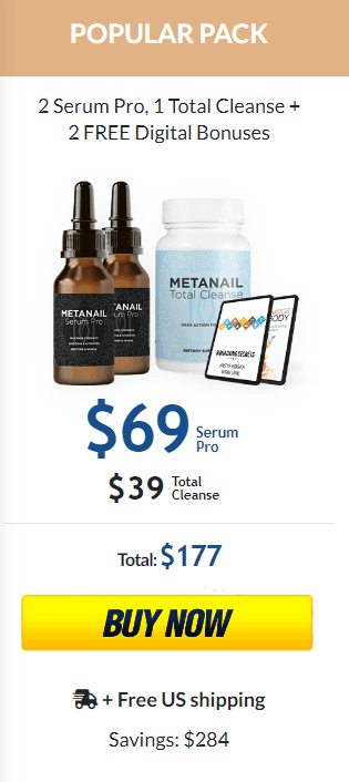 Metanail Serum Pro 2 Bottles